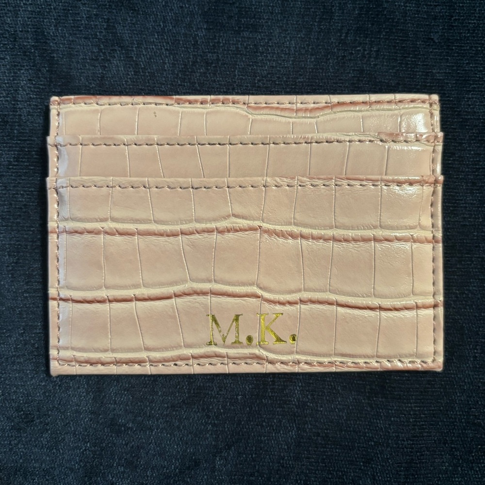 MK Monogram Wallet Cardholder